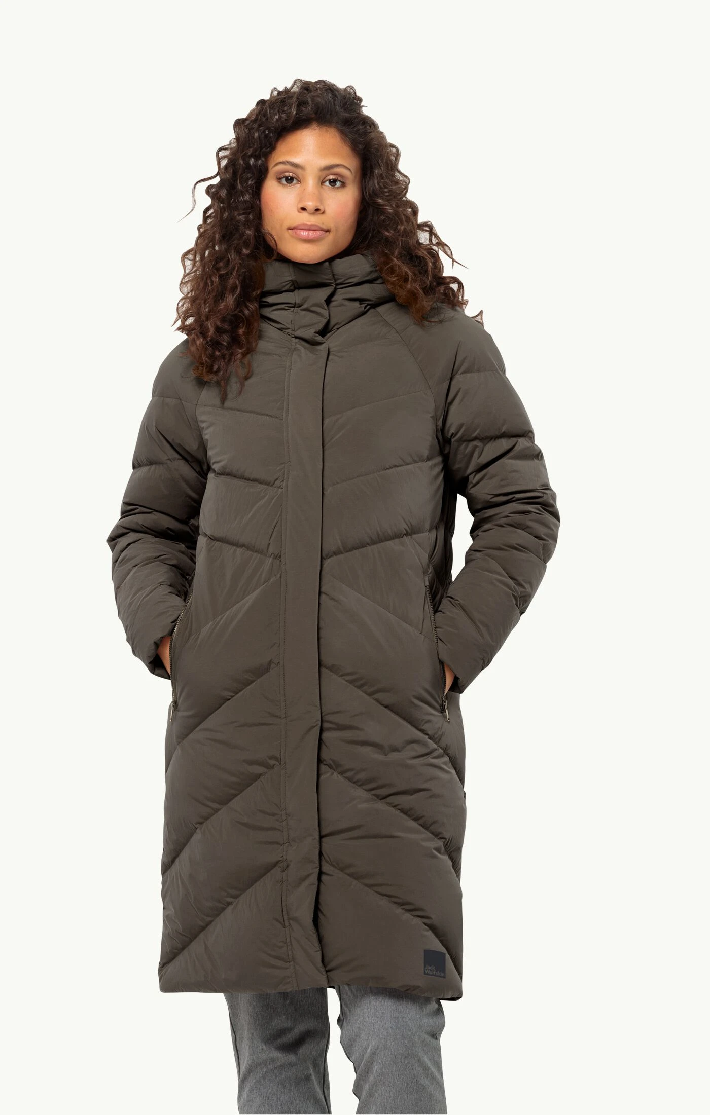 Damen Marienplatz Coat Daunenmantel - Jack Wolfskin – Bild 3