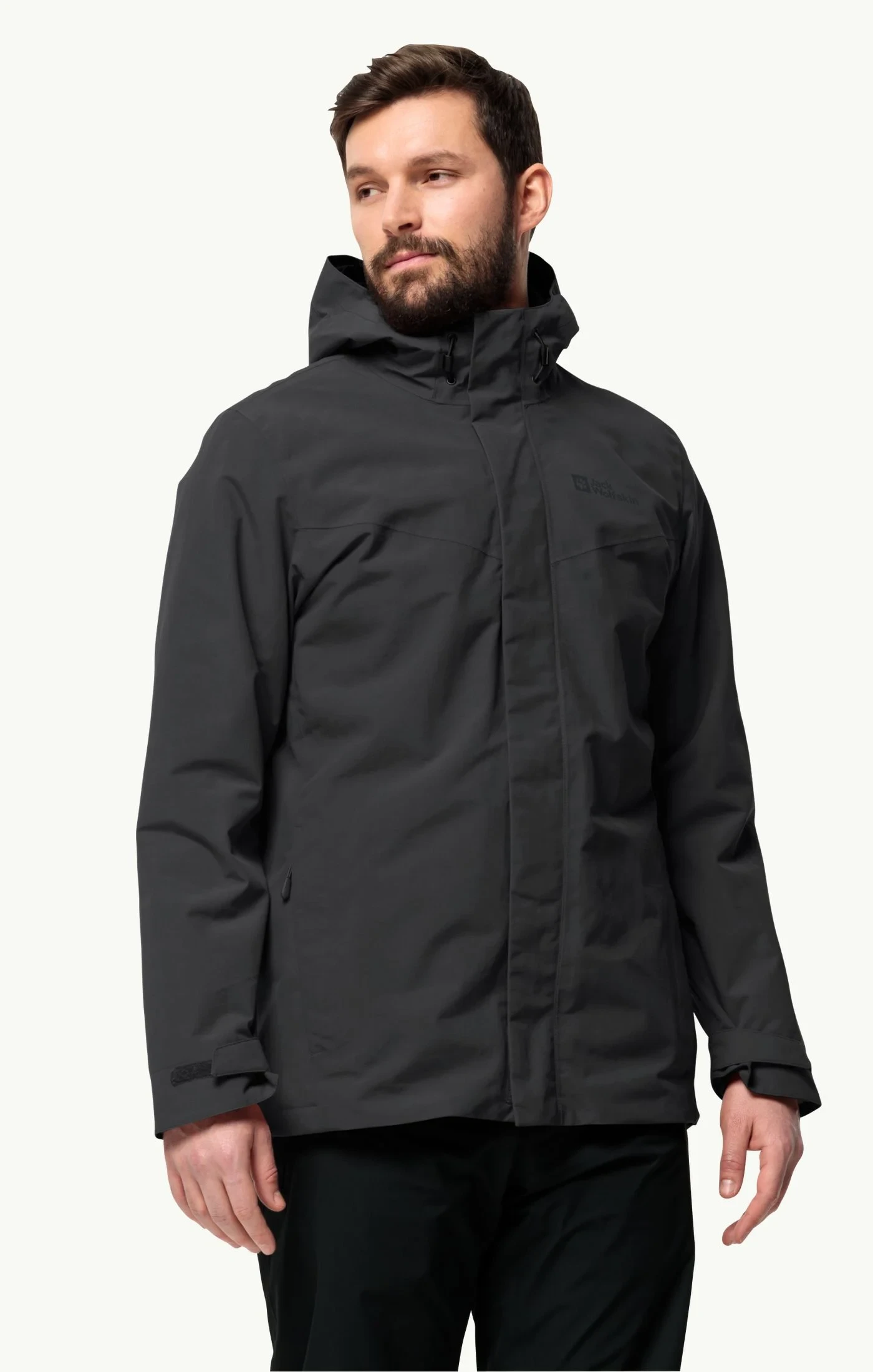 Herren Altenberg 3-in-1 Outdoorjacke - Jack Wolfskin – Bild 3