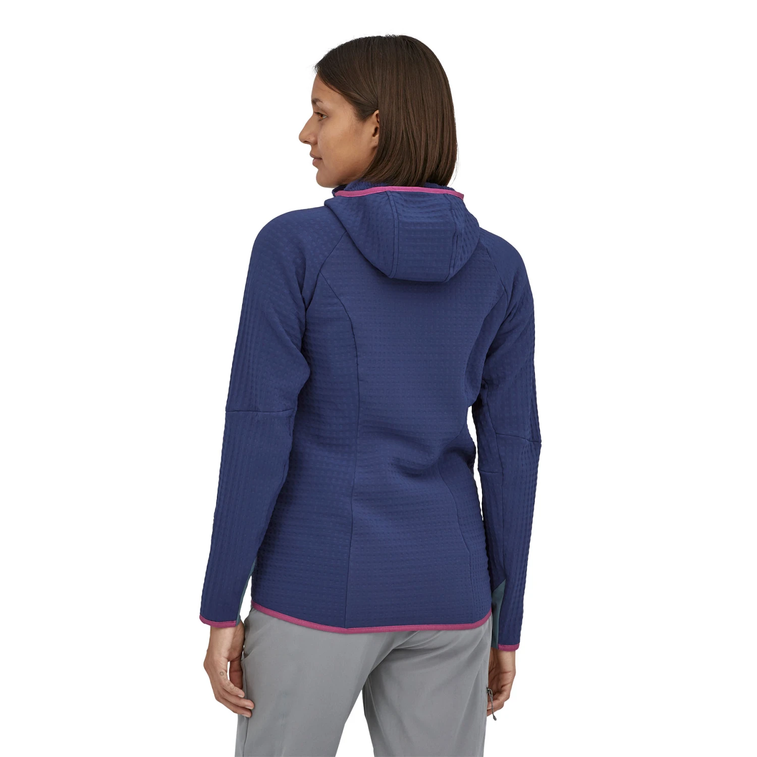 Womens R2 TechFace Hoody Fleecejacke - Patagonia – Bild 3