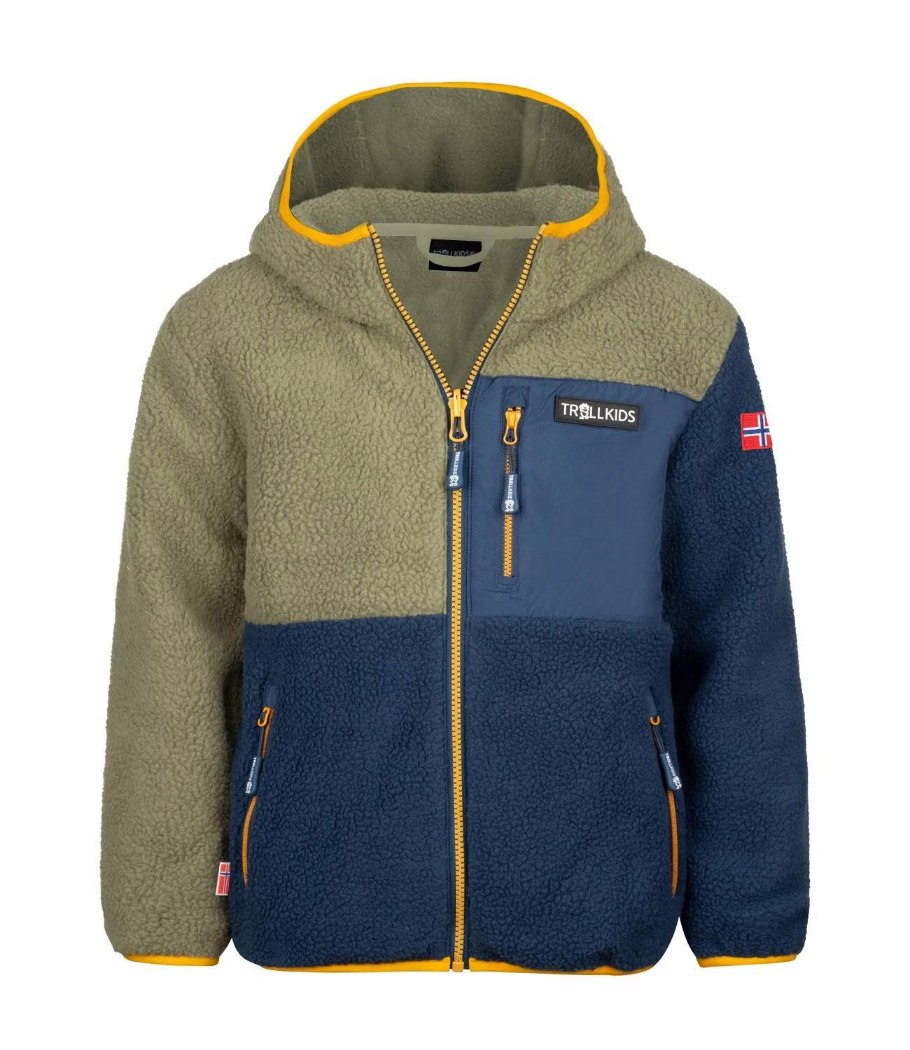 Kinder Aurlandsfjord Fleecejacke - Trollkids
