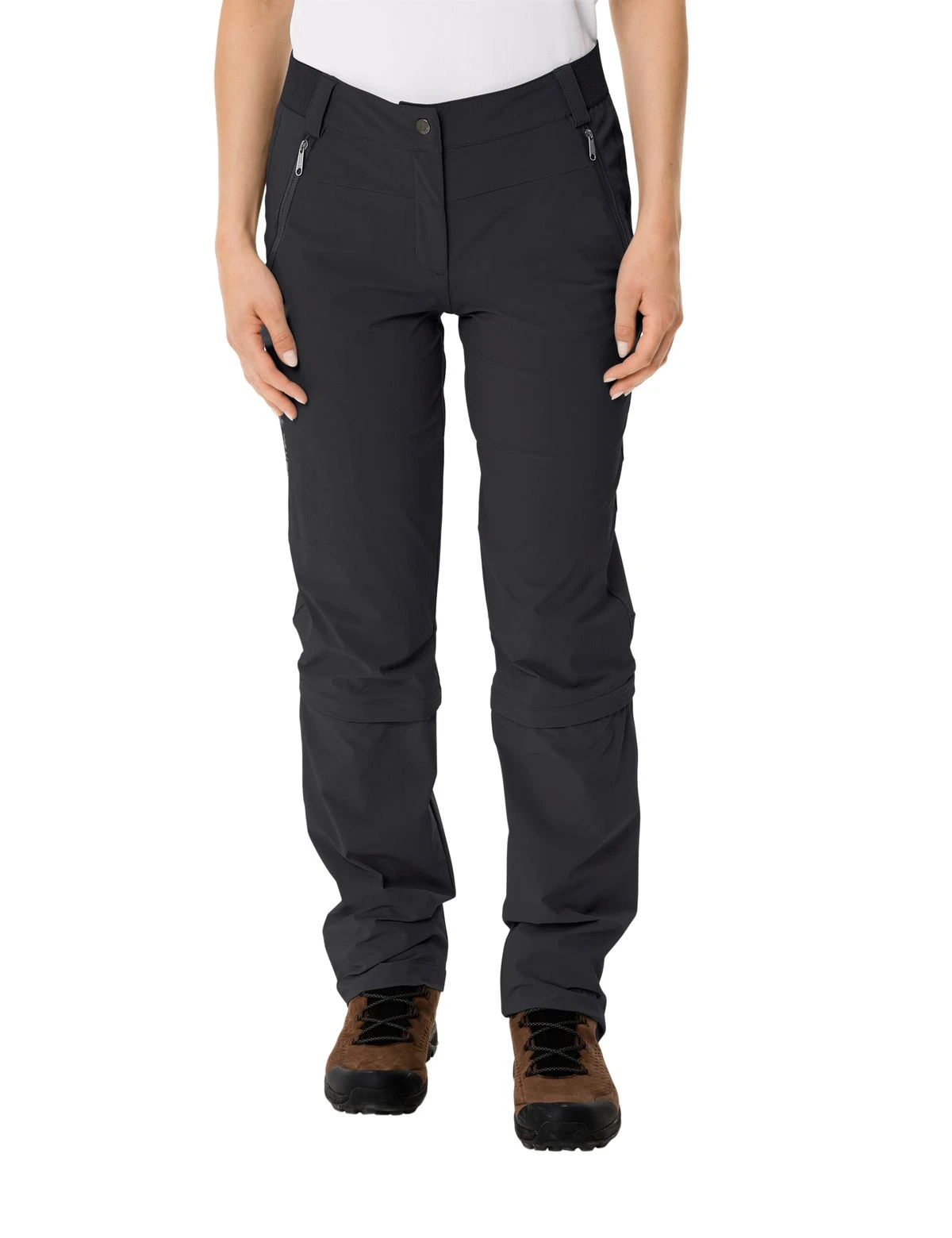 Damen Farley Stretch Capri T-Zip IIIWanderhose - Vaude – Bild 3