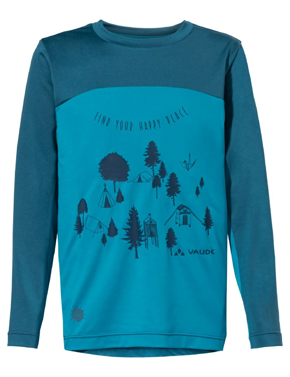 Kinder Solaro II Langarm T-Shirt - Vaude